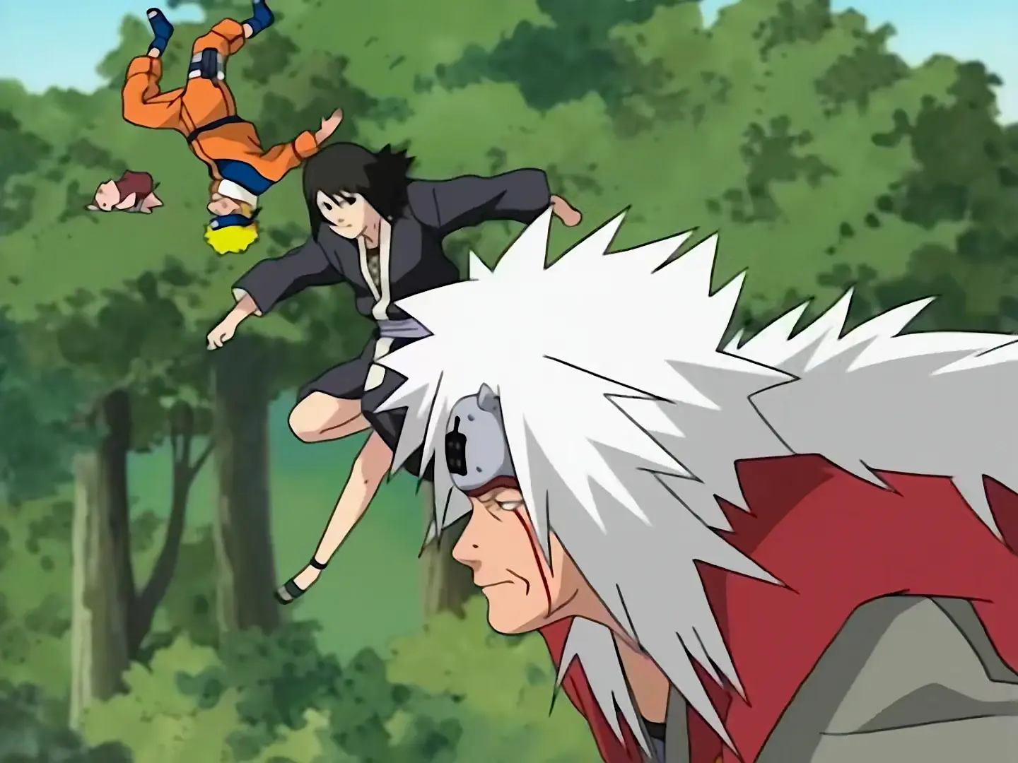 Jiraya en scène